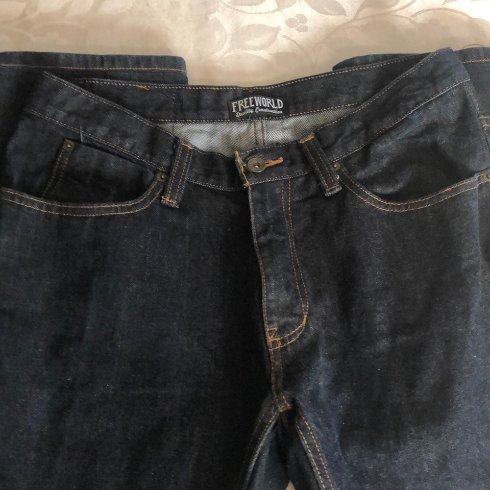 Freeworld Men’s Dark Denim Jeans